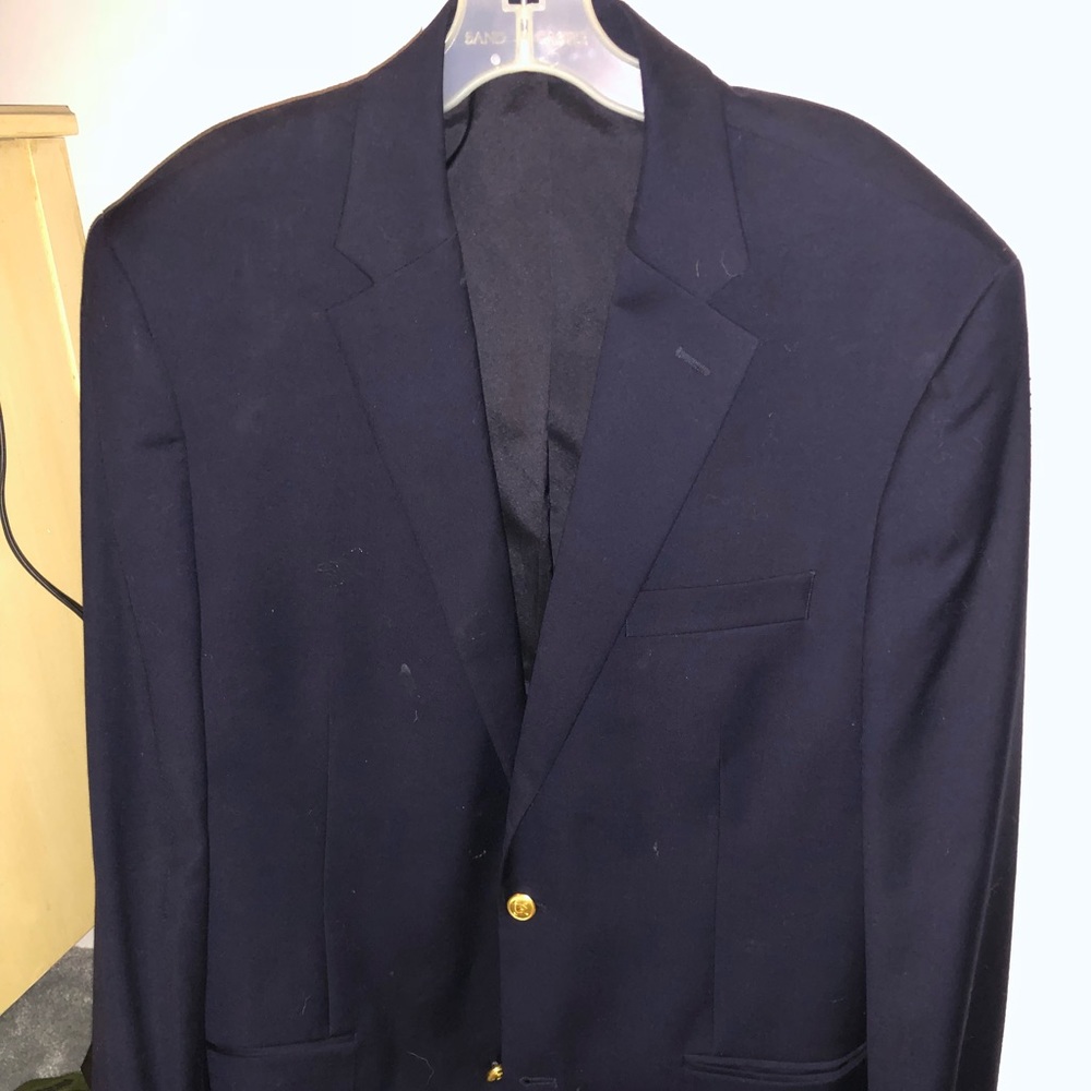 Blue two button blazer